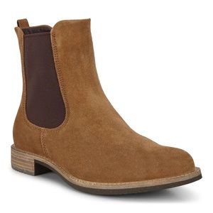 Ecco Sartorelle 25 Womens Suede Slip On Chelsea Boots
